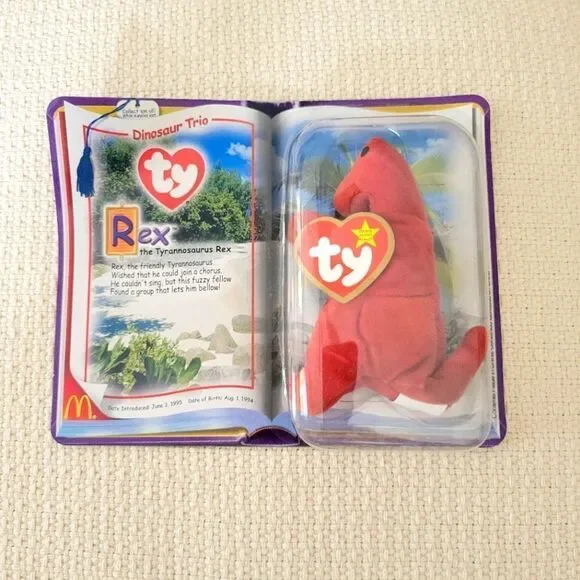 Single TY Dinosaur of Trio - Picture 5 of 8